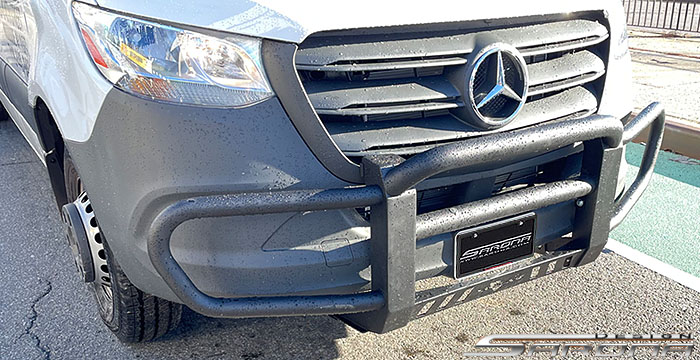 Custom Mercedes Sprinter All Styles Bumper Guard (2019 - 2025) - $490.00 (Part #MB-001-BG)